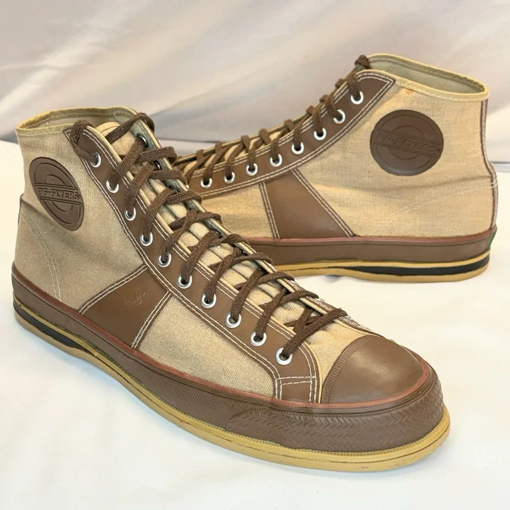 PF Flyers Center Hi Reissue Canvas High Top Sneakers Mens 11 PF-0181 Shoes